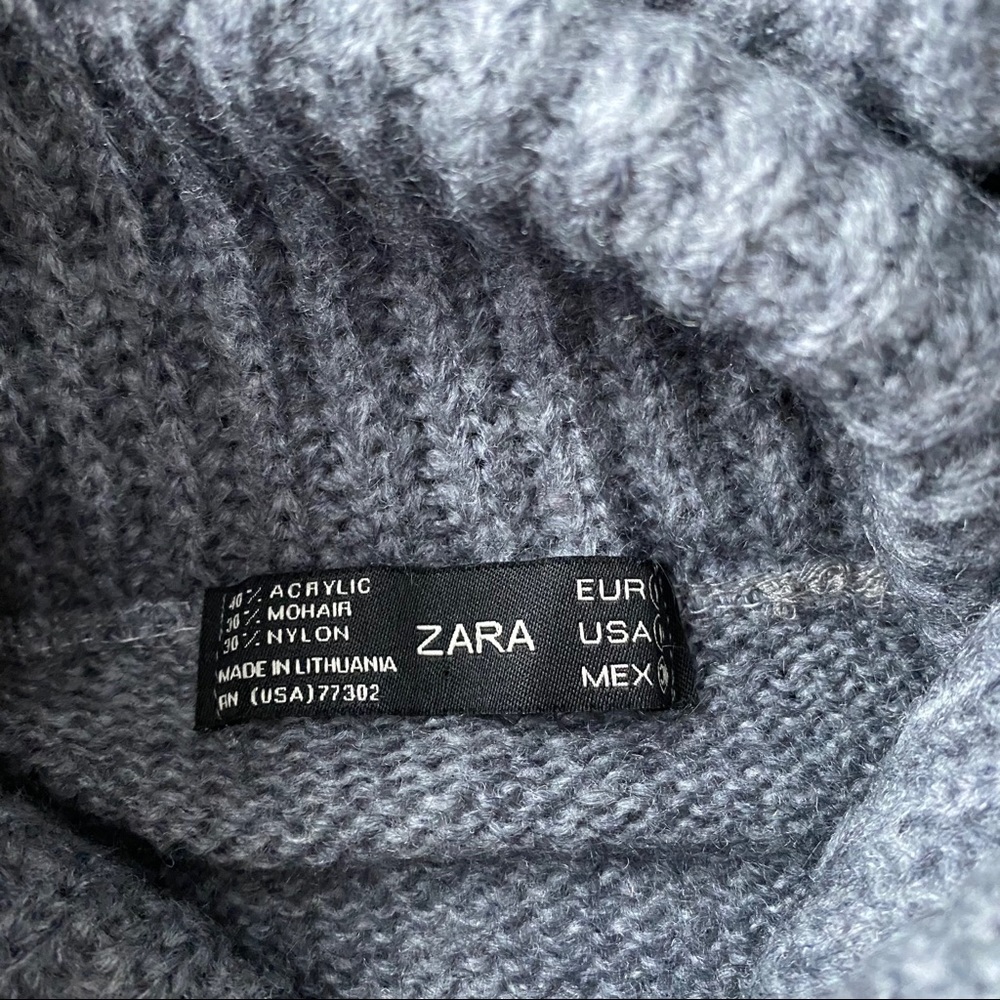 Zara Large Turtleneck Sweater - Picture 3 of 8